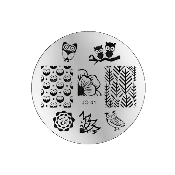 Nail art stamping plate - JQ-41