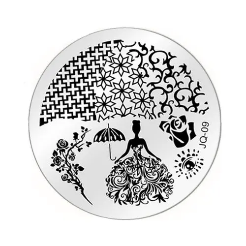 Nail art stamping plate - JQ-09