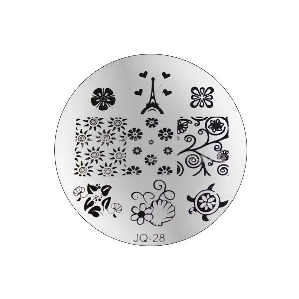 Nail art stamping plate - JQ-28