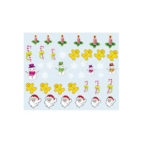 Nail art stickers with Christmas motif - 039