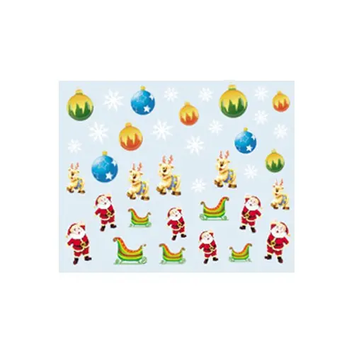 Nail art stickers with Christmas motif - 026