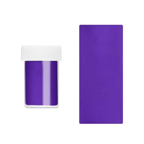Decorative nail foil - violet