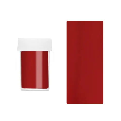 Decorative nail foil - red