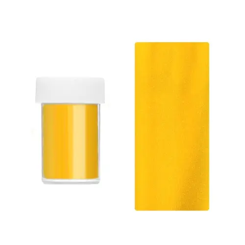 Decorative nail foil - gold with holographic reflection