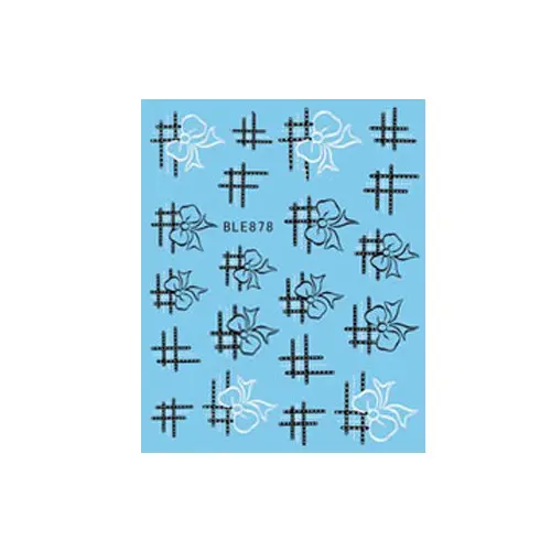 Water decals with motif of bows – 878