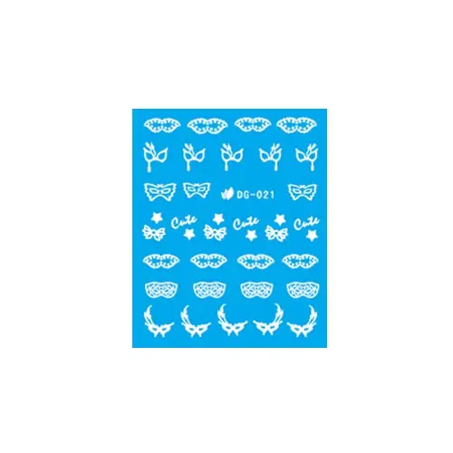 Fluorescent water decals - masks - 021