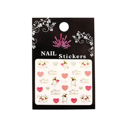 3D nail art stickers – gold sheep - TJ101G