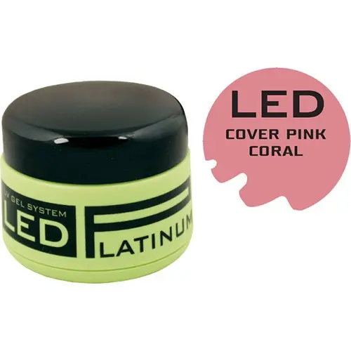 COVER PINK – camouflage LED gel – CORAL, 40g