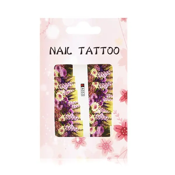 Luxurious water decals – Flowers – A053