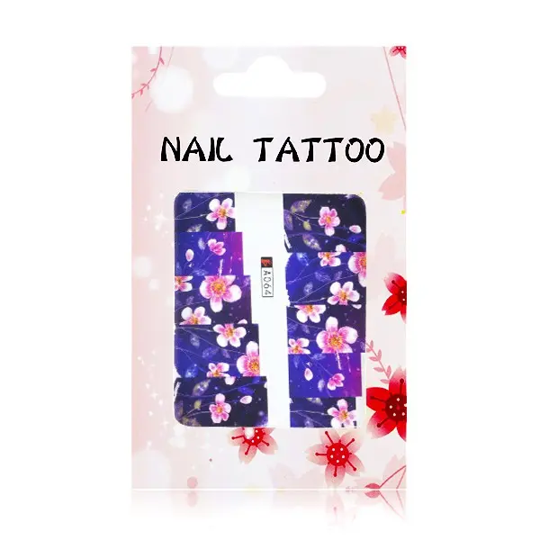 Luxurious water decals – Flowers – A064