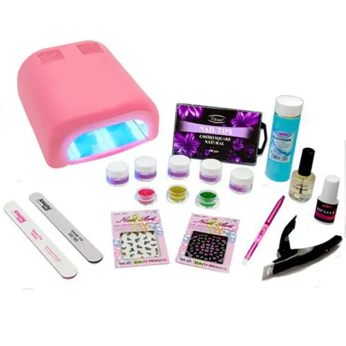 Set for gel nails – Christel Delux with 36W lamp