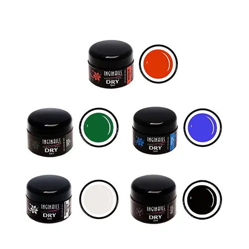 DRY colour gels - 5pcs kit - classic
