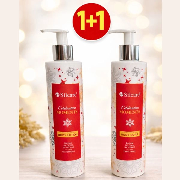 SET - Celebration Moments - creamy soap and body lotion, 250ml + 250ml