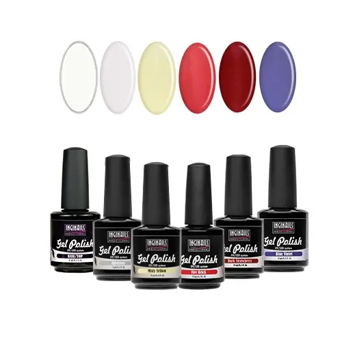 Sample set – UV gel/varnish 6x15ml 