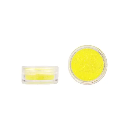 Nail art powder - lemon yellow