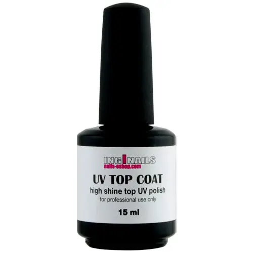 UV Top Coat - high shine top UV polish Inginails 