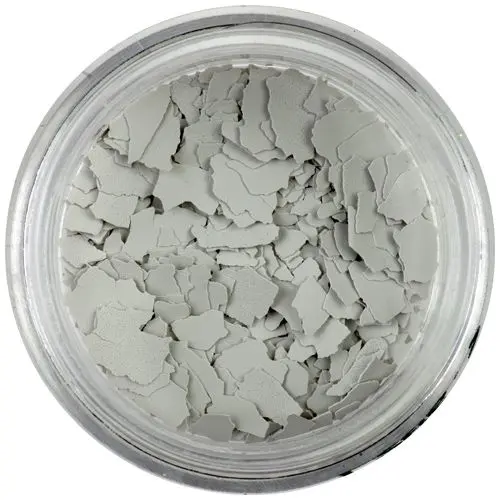 Randomly shaped large confetti - white