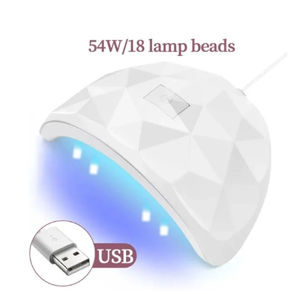 LED lamp for gel nails with USB cable, white – 36W