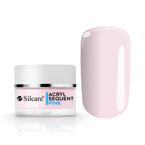 Acrylic powder Silcare Sequent Acryl – Pink, 12g	