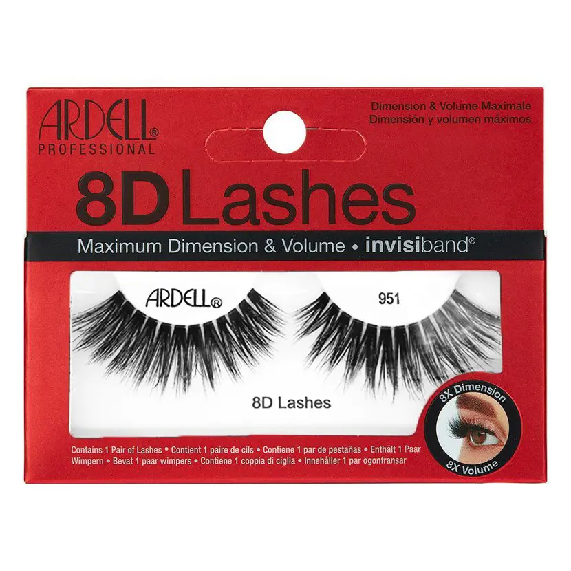 False strip lashes – 8D Lashes 951