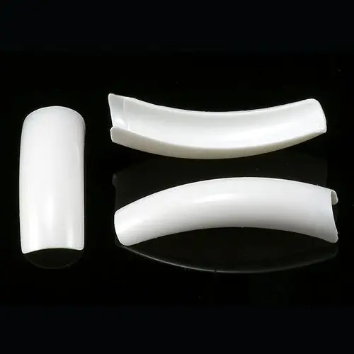 Royal French White, 50pcs box - false nails Inginails no.8