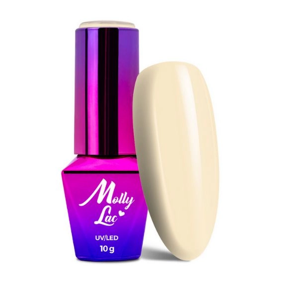 MOLLY LAC UV/LED gel varnish Glamour Women - Lucky Jade Stone 01, 10ml