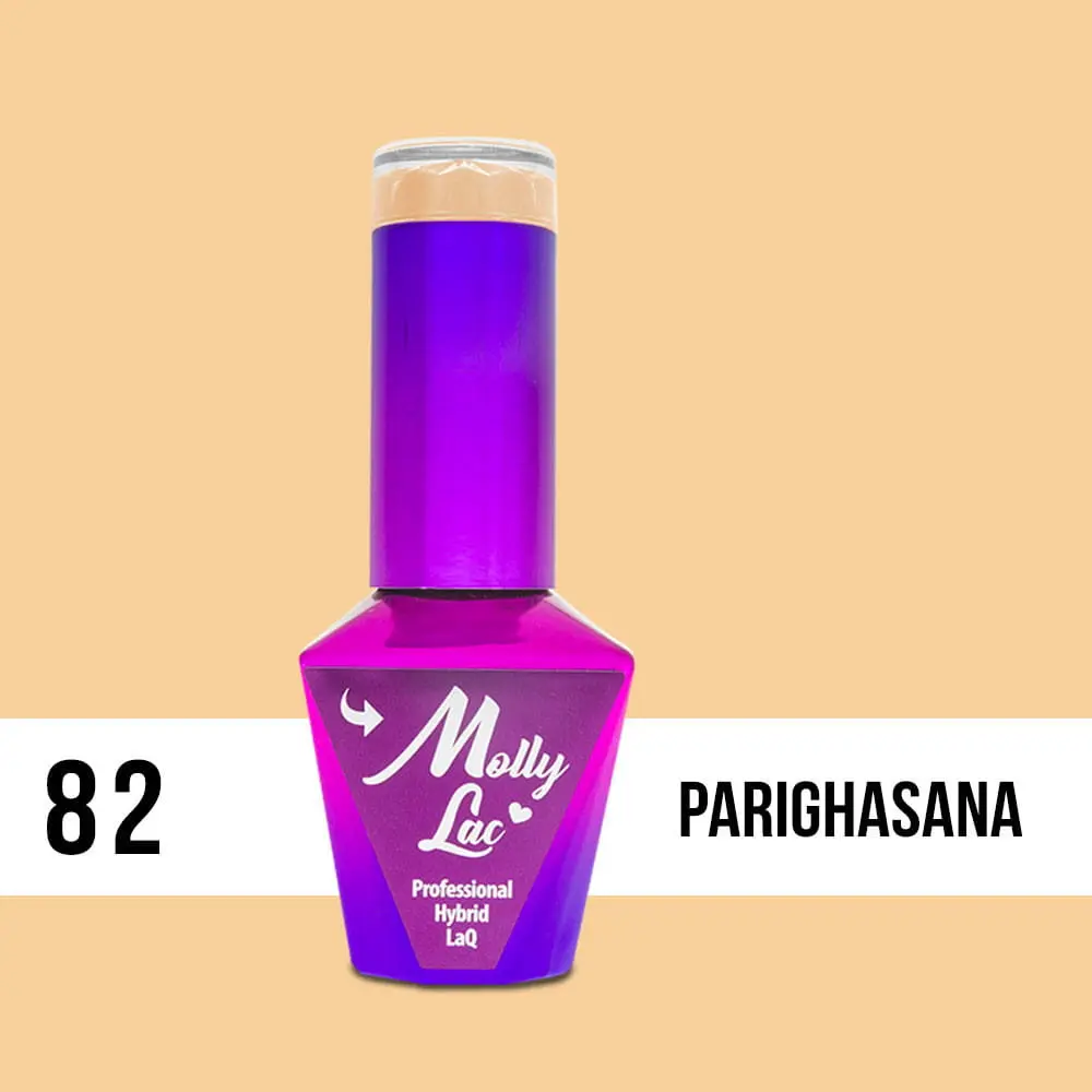 MOLLY LAC UV/LED gel varnish Yoga - Parighasana  82, 10ml