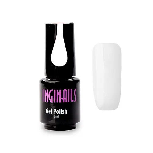Colour gel polish Inginails - White 013, 5ml