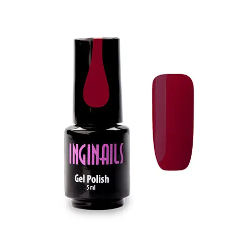 Colour gel polish Inginails - Cherry 027, 5ml