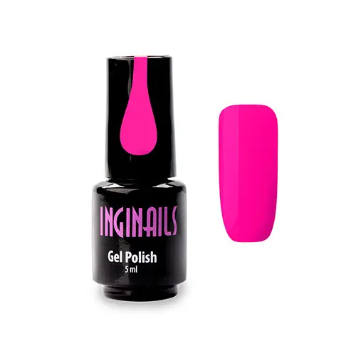 Colour gel polish Inginails Pink Yarrow 030, 5ml 