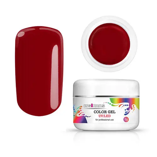Inginails colour gel UV/LED  - Ladybug Red, 5g