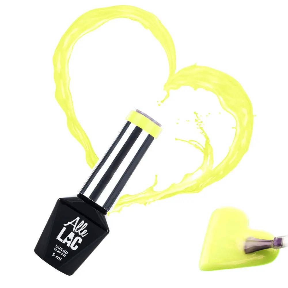 ALLE LAC UV/LED gel polish - Over The Rainbow - 81, 5ml