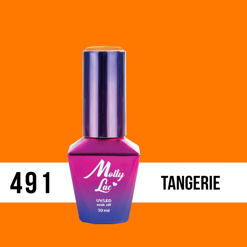 MOLLY LAC UV/LED gel polish Antidepressant - Tangerie 491, 10ml