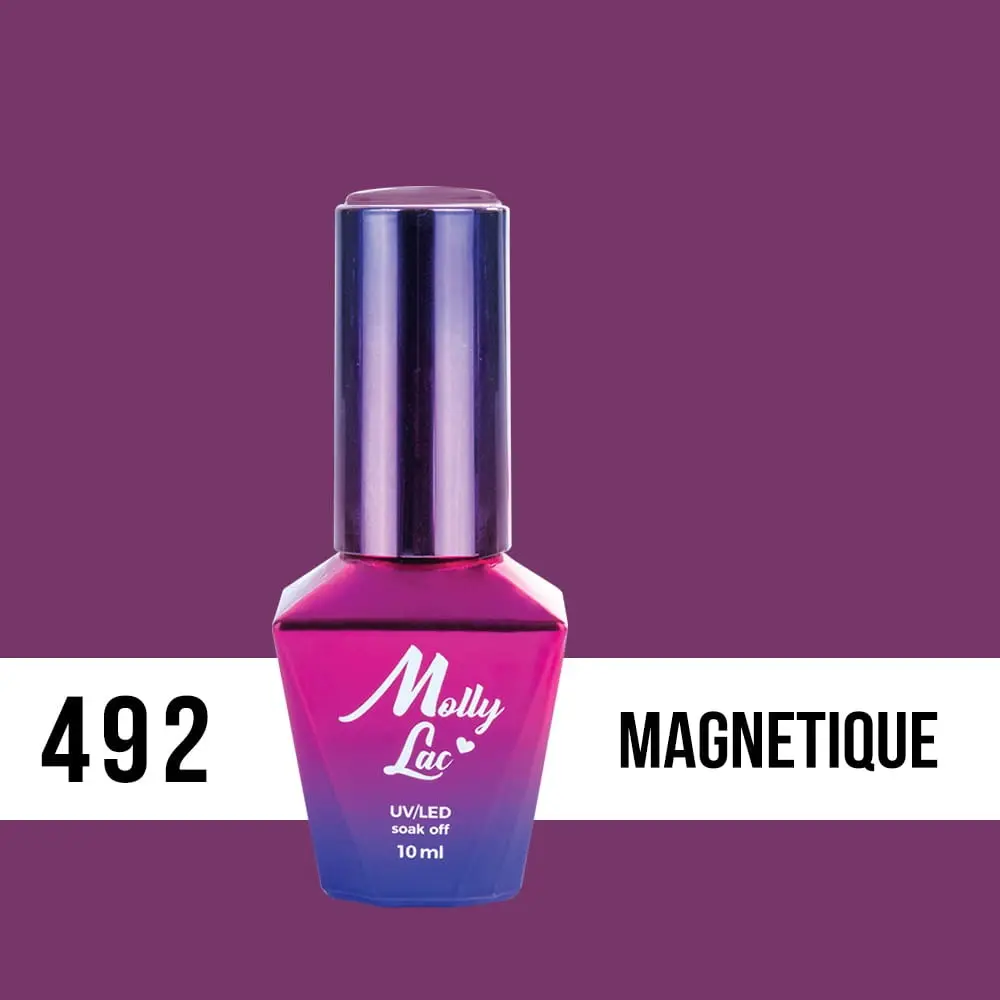 MOLLY LAC UV/LED gel polish Antidepressant - Magnetique 492, 10ml
