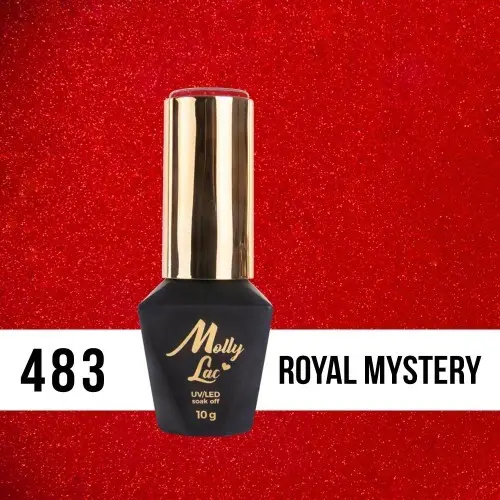 Gel polish, UV/LED  Molly Lac - Royal Mystery 483, 10ml