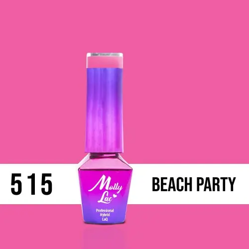 MOLLY LAC UV/LED gel polish Miss Iconic - Beach Party 515, 5ml