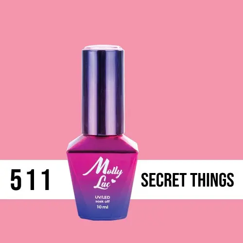 MOLLY LAC UV/LED gel polish Miss Iconic -  Secret Things 511, 10ml