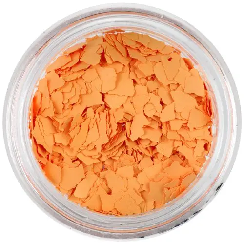Randomly shaped large confetti - orange