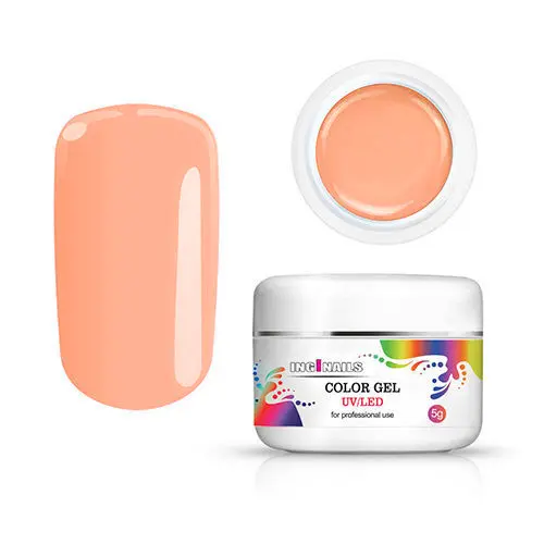 Color gel Inginails UV/LED - Neon Peach, 5g