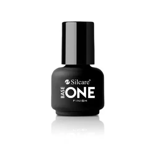 Top gel nail varnish with effusion Silcare – Base One Finish, 15g