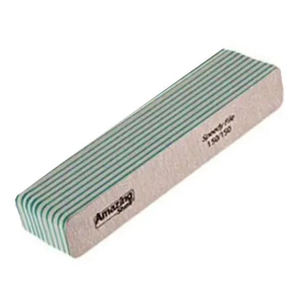 10pcs - Nail file Jumbo Speedy Zebra with green centre - 180/180
