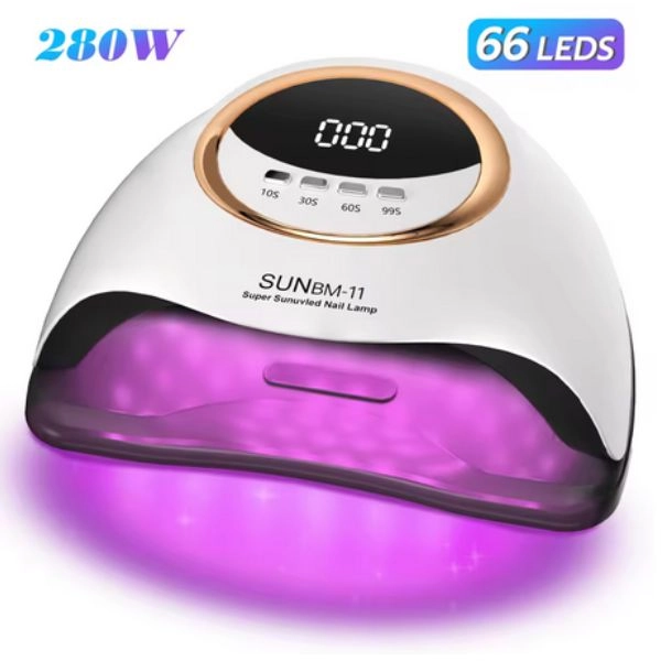 UV/LED nail lamp Sun BM-9 280W, white