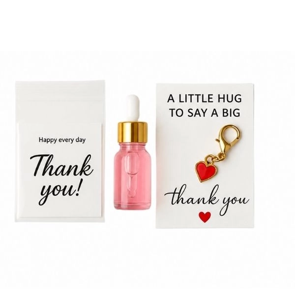 Pineapple nail oil set, 3ml + pendant