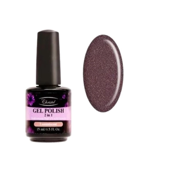 Christel Gel nail polish, 2 in 1 - Luminiscent 15ml