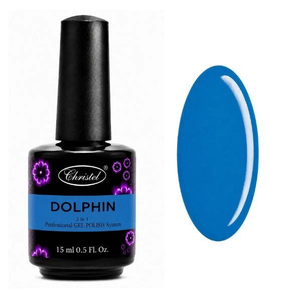 Christel Dolphin 15ml - Soak off gel, 3 in 1