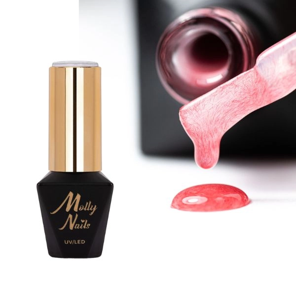 Molly Nails Top Matt Sweater Cotton -  Orange nr.3, 10g