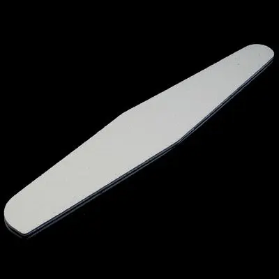 Inginails Professional nail file, curved diamond - white 80/80