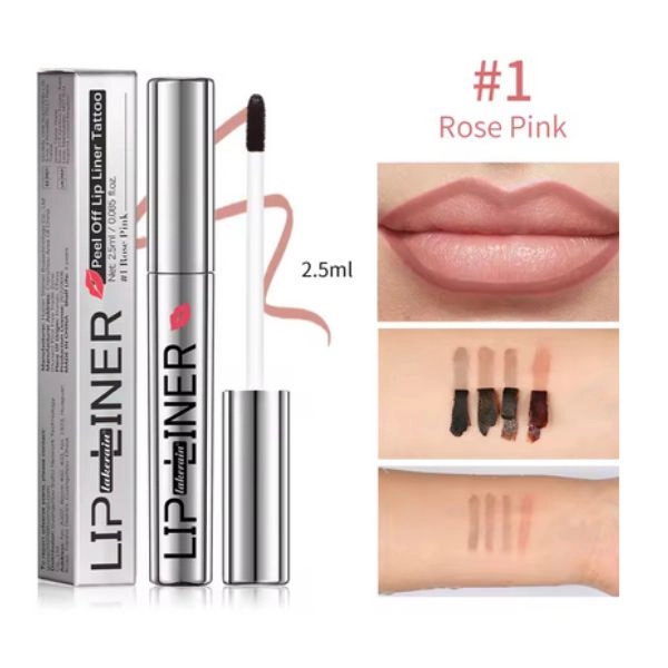 Lipliner Peel Off - nr.1 Rose Pink