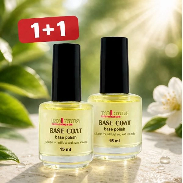 Base Coat 15ml nail polish Inginails - 1+1 FREE