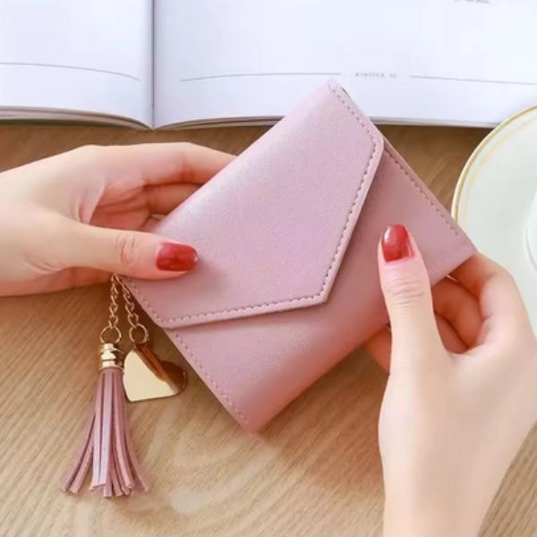 Women's wallet - pink
